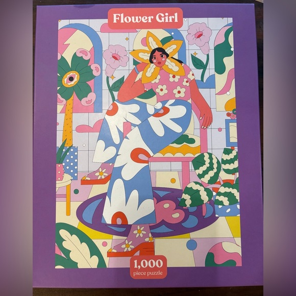 Other - Puzzledly Flower Girl 1000 Piece Puzzle